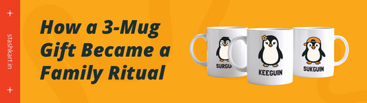 Three Mugs, Endless Love: A Custom Gift Story