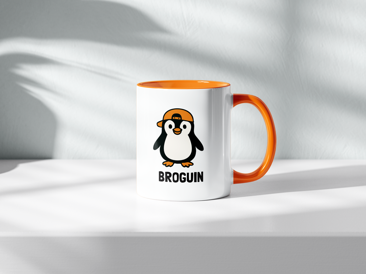 Penguin Family Mug – For Brother