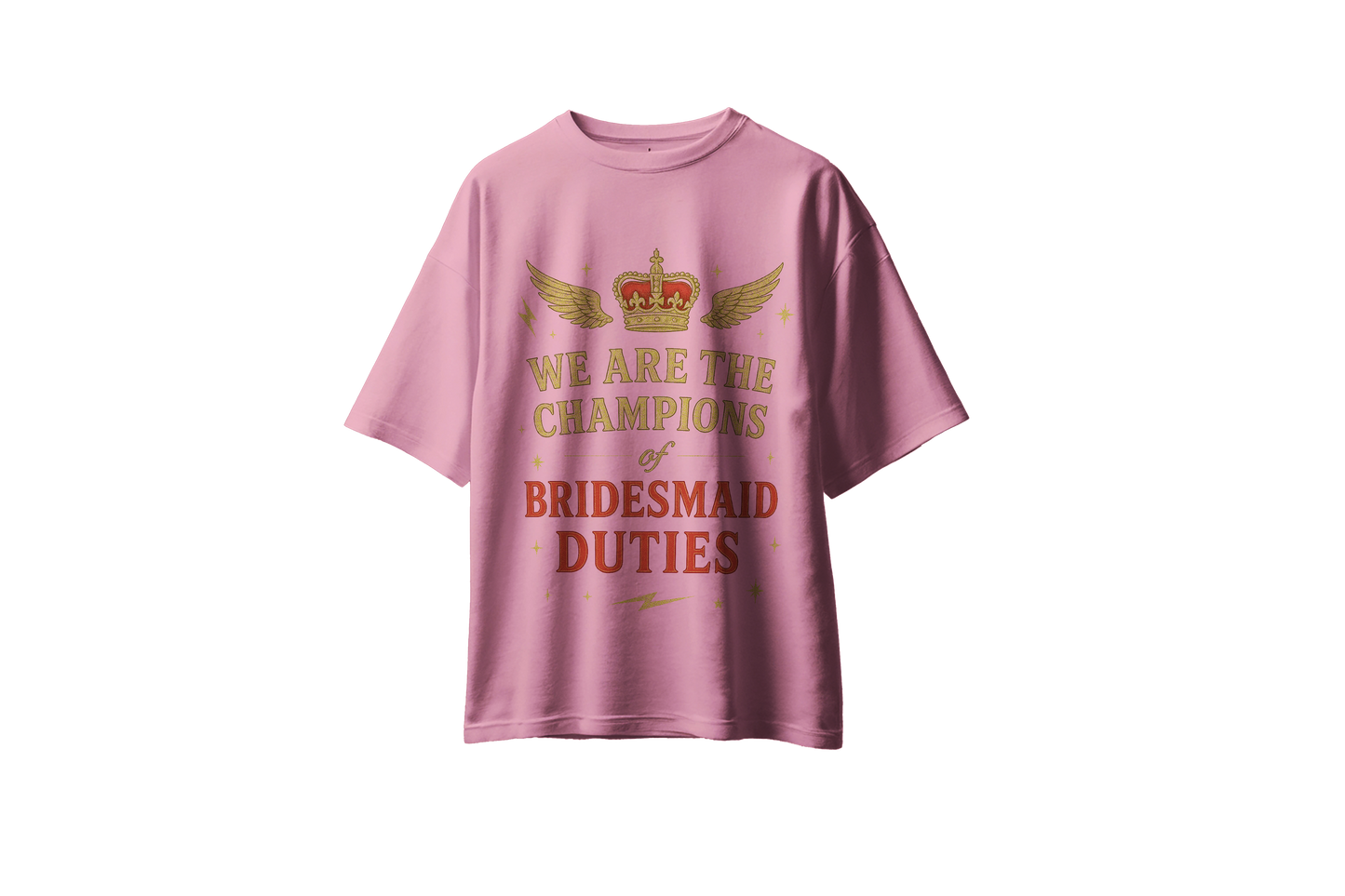 Queen: We Are the Champions – T-shirt for Bridesmaids