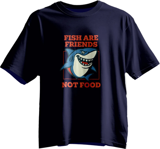 Fish Are Friends, Not Food | Kids T-shirt