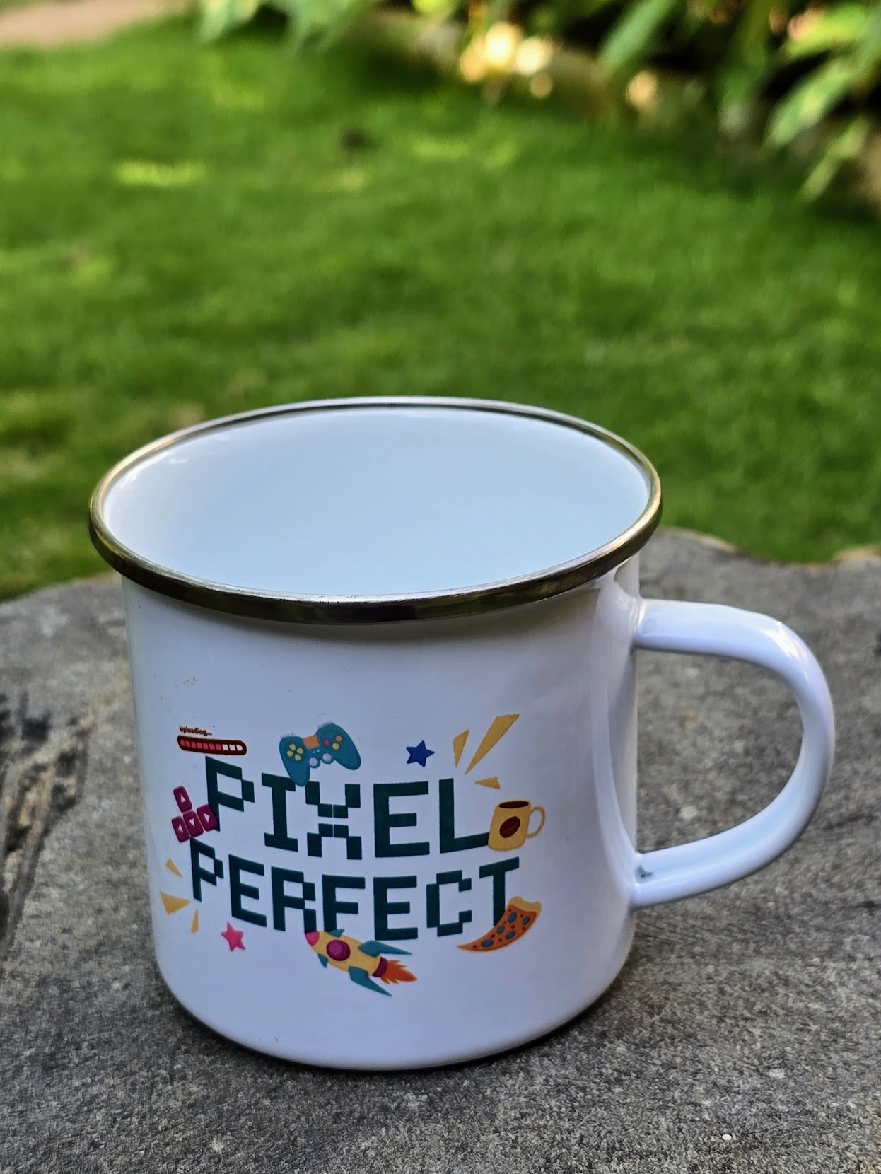 The Pixel Perfect Edit | Metal Mug