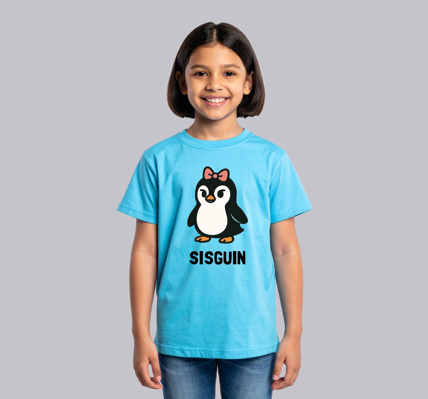 Penguin Family: Tshirt for Sisters (Kids)