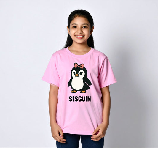 Penguin Family: Tshirt for Sisters (Kids)