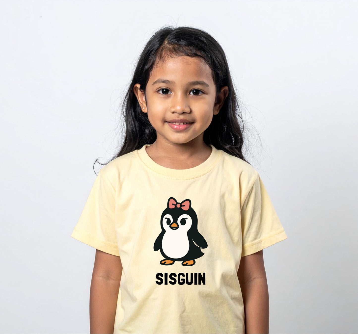 Penguin Family: Tshirt for Sisters (Kids)