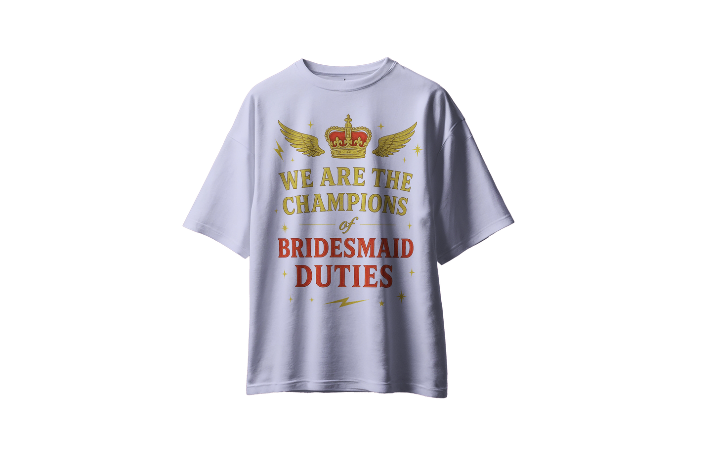 Queen: We Are the Champions – T-shirt for Bridesmaids