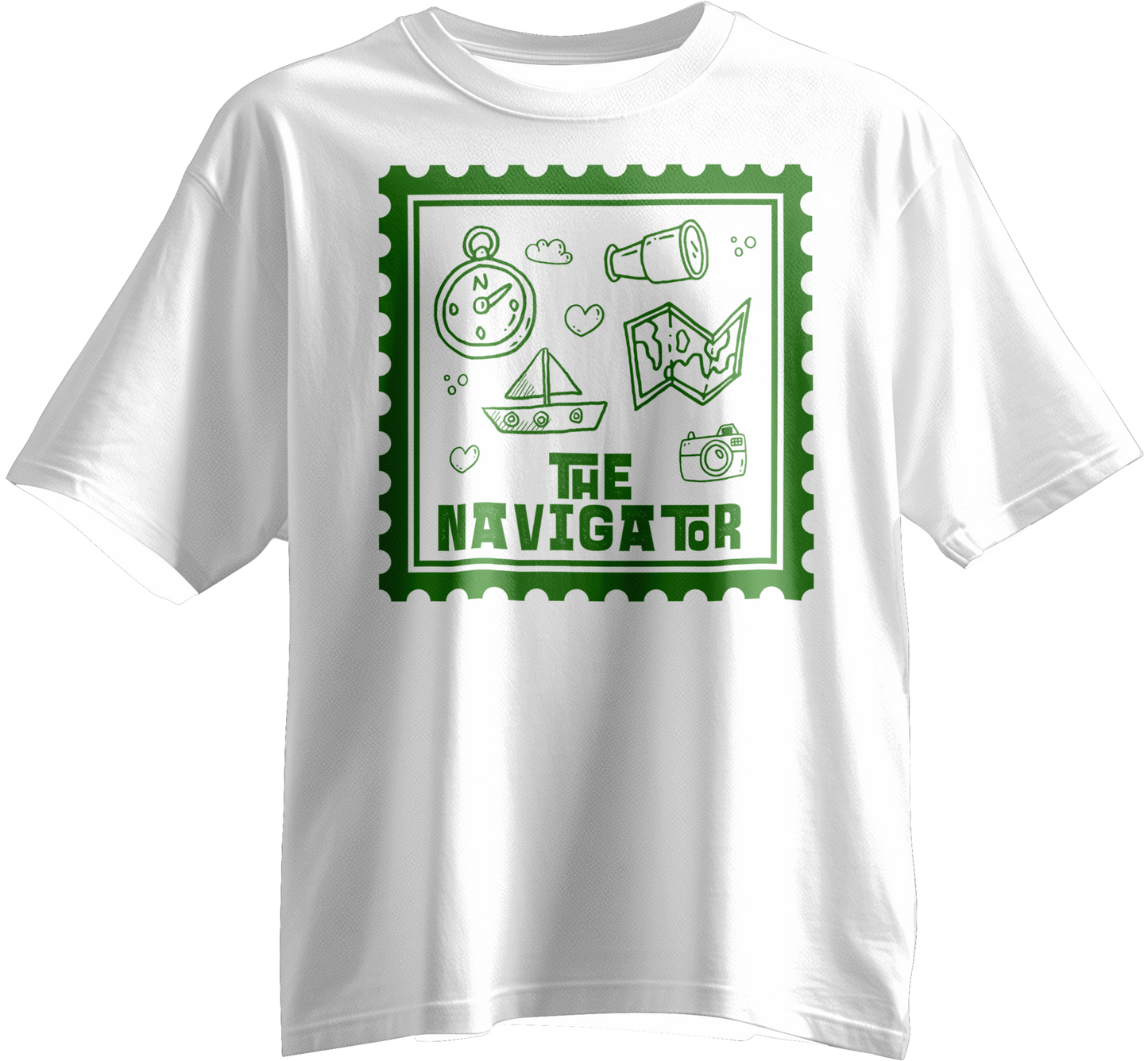 Travel Squad: The Navigator - Unisex Crew T-Shirt