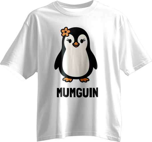 Mumguin: The Coolest Mom Penguin Unisex T-Shirt