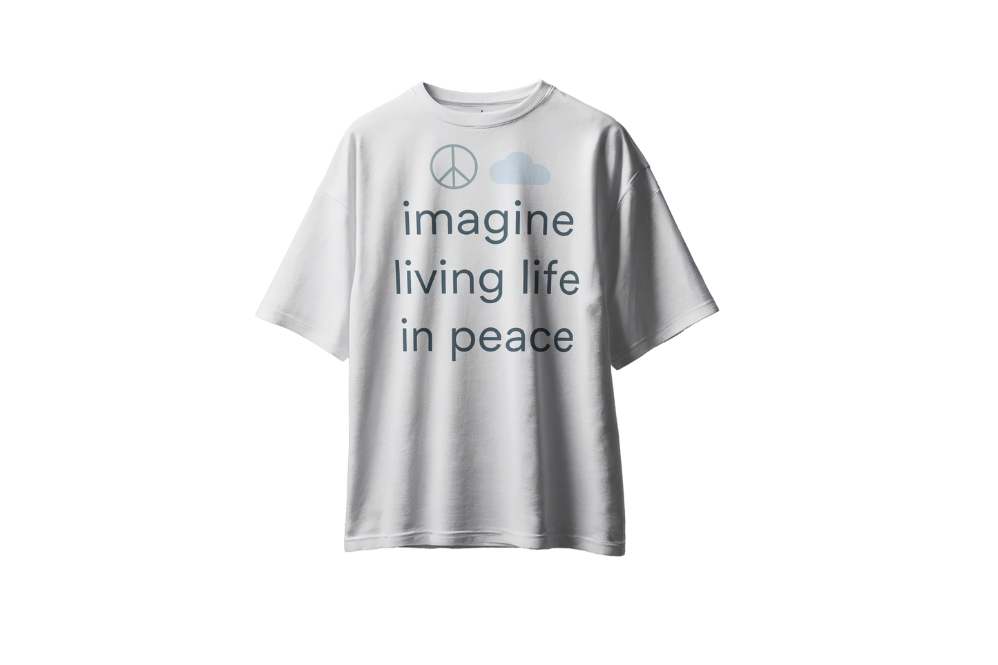 Imagine Peace T-Shirt – Beatles Inspired Unisex Crew T-Shirt