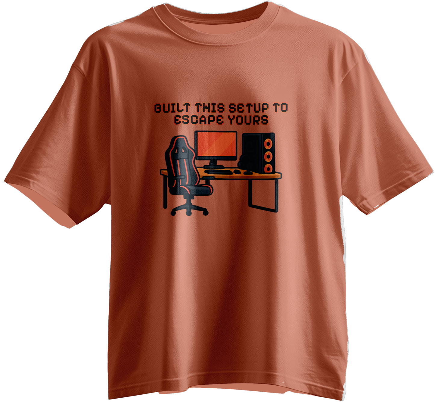 My Gamer Setup, My Sanctuary | Unisex T-Shirt