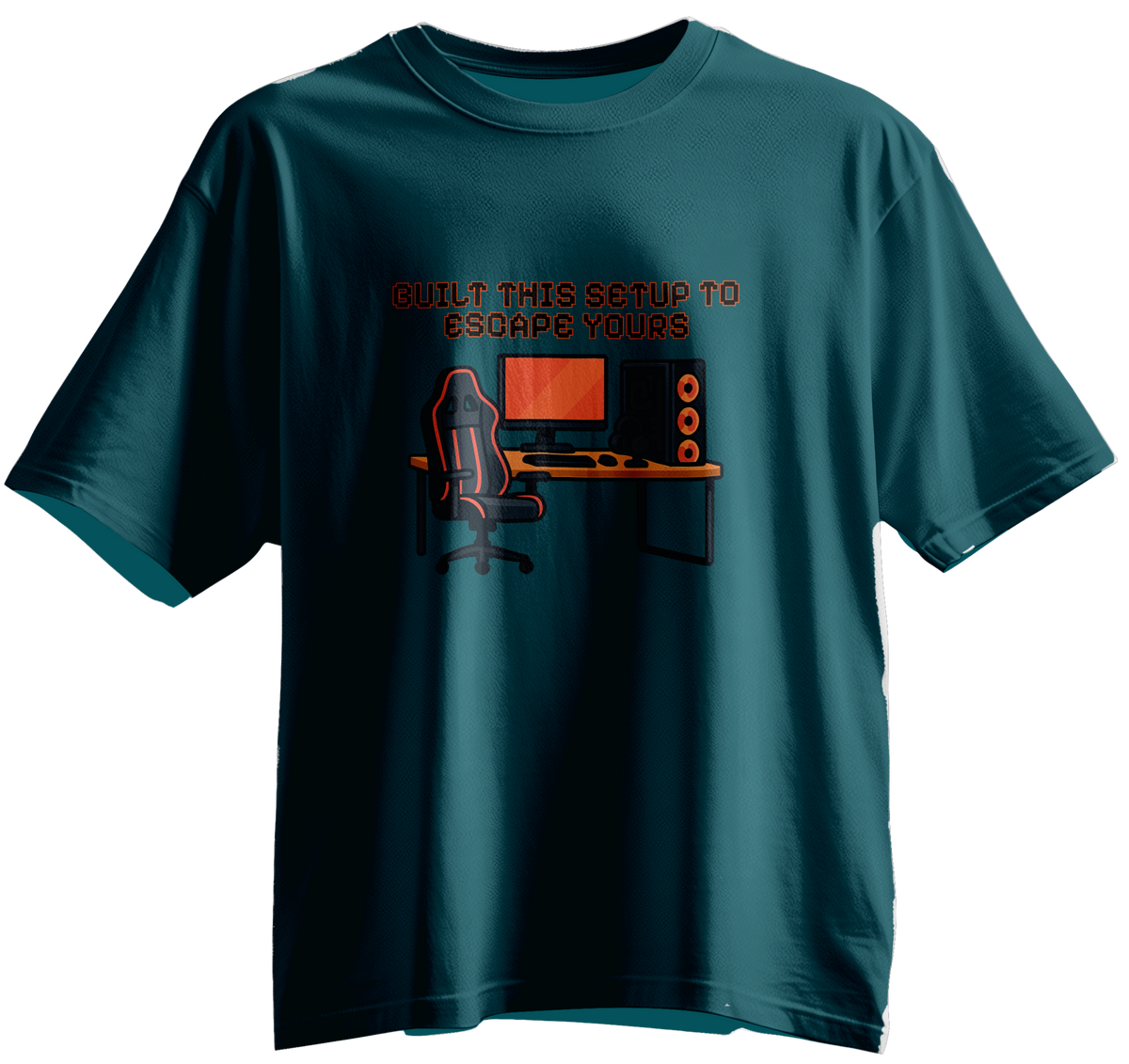 My Gamer Setup, My Sanctuary | Unisex T-Shirt