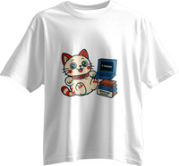 CatGPT – Smarter Than You, Still Sleeps 16 Hours | Oversized T-shirt