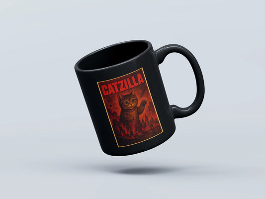 Catzilla – Cute, Chaotic, Unstoppable, Mug