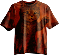 Catzilla – Cute, Chaotic, Unstoppable | Oversized T-Shirt