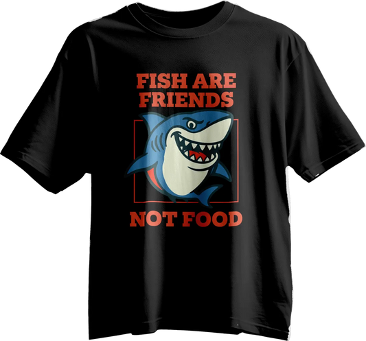 Finding Nemo – Fish Are Friends, Not Food, Oversized T-Shirt