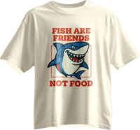 Finding Nemo – Fish Are Friends, Not Food, Oversized T-Shirt