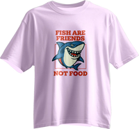 Fish Are Friends, Not Food | Kids T-shirt