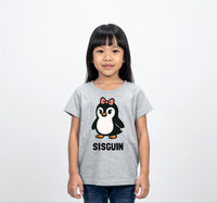 Penguin Family: Tshirt for Sisters (Kids)