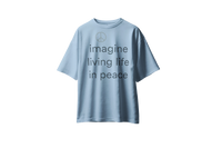 Imagine Peace T-Shirt – Beatles Inspired Unisex Crew T-Shirt