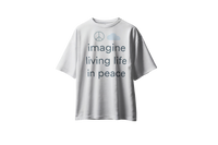 Imagine Peace T-Shirt – Beatles Inspired Unisex Crew T-Shirt