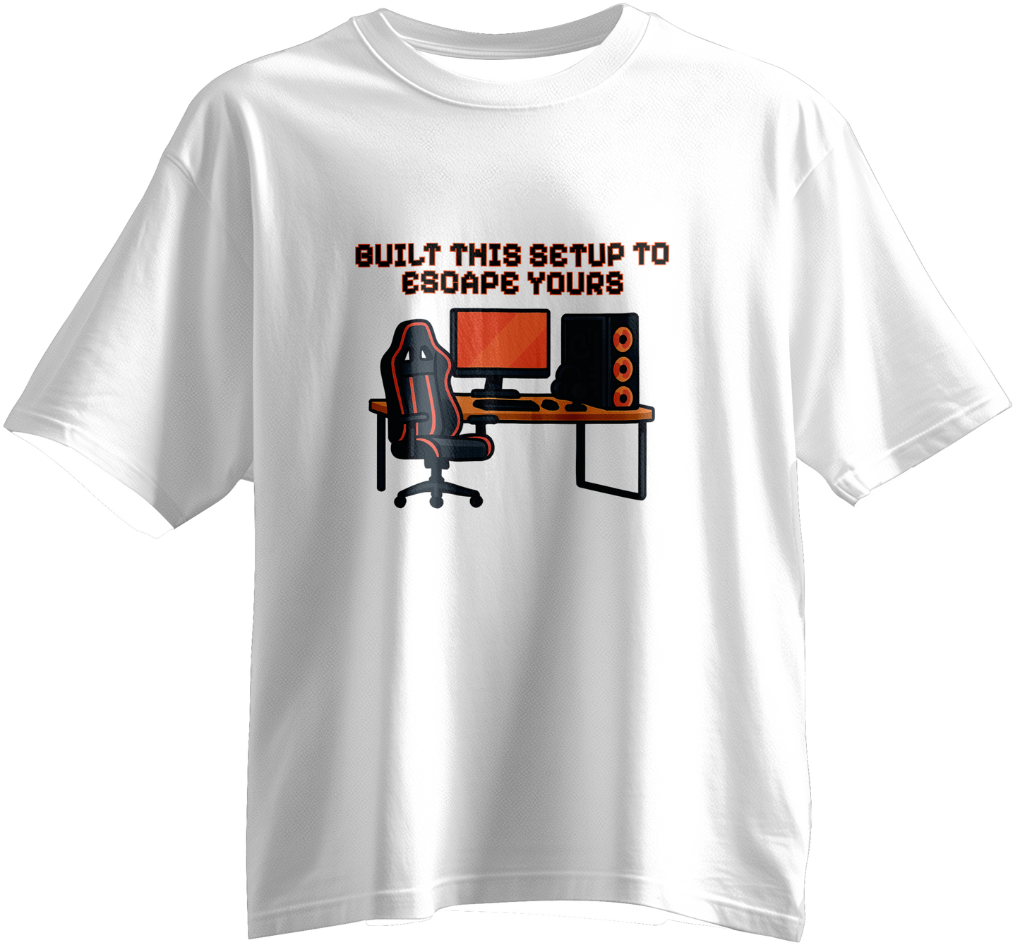 My Gamer Setup, My Sanctuary | Unisex T-Shirt